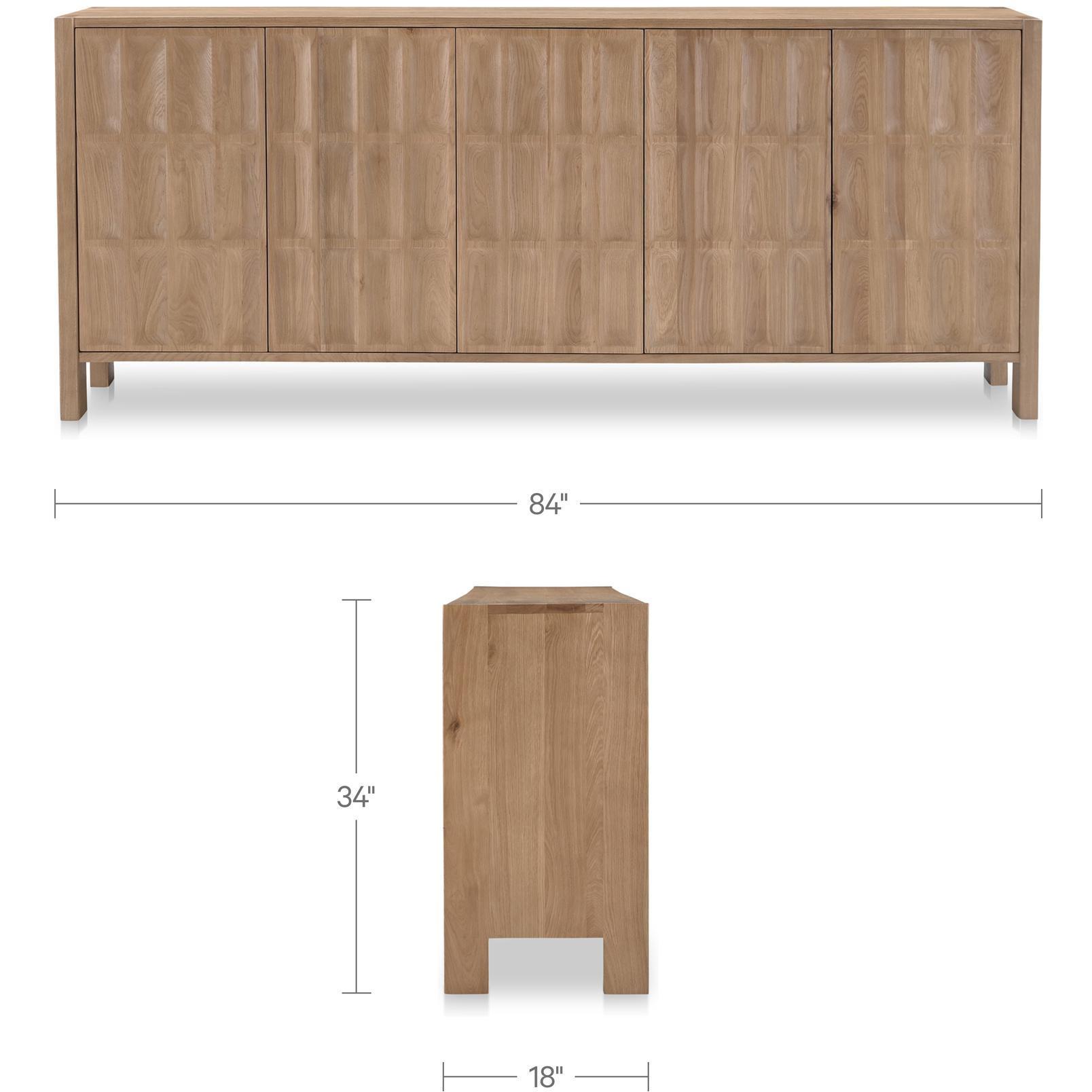 Roland Sideboard Natural 3 Roland Sideboard Natural - Image 3