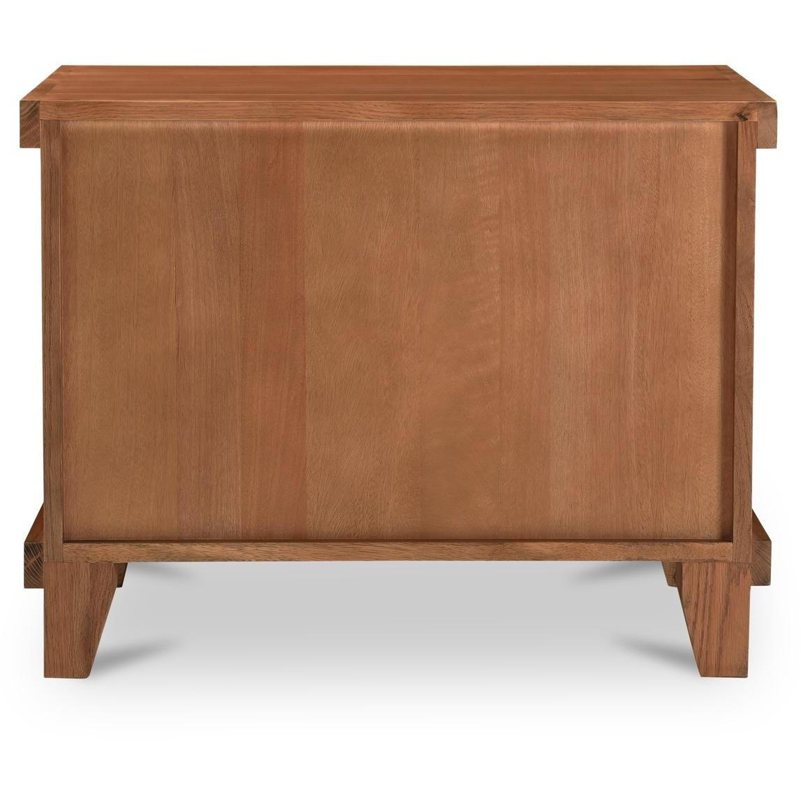 Enya Nightstand Red Oak 4 Enya Nightstand Red Oak - Image 4