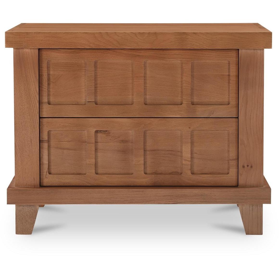 Enya Nightstand Red Oak 1 Enya Nightstand Red Oak