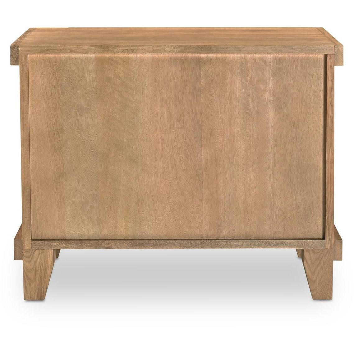 Enya Nightstand Natural Oak 4 Enya Nightstand Natural Oak - Image 4