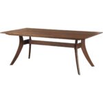 Florence Rectangular Dining Table Small Walnut BC-1001-03 BC 1001 03 01