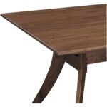 Florence Rectangular Dining Table Small Walnut BC-1001-03 BC 1001 03 02