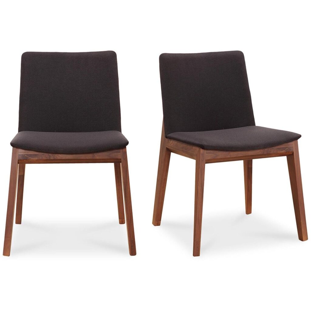 Deco Dining Chair Black (Set of 2)