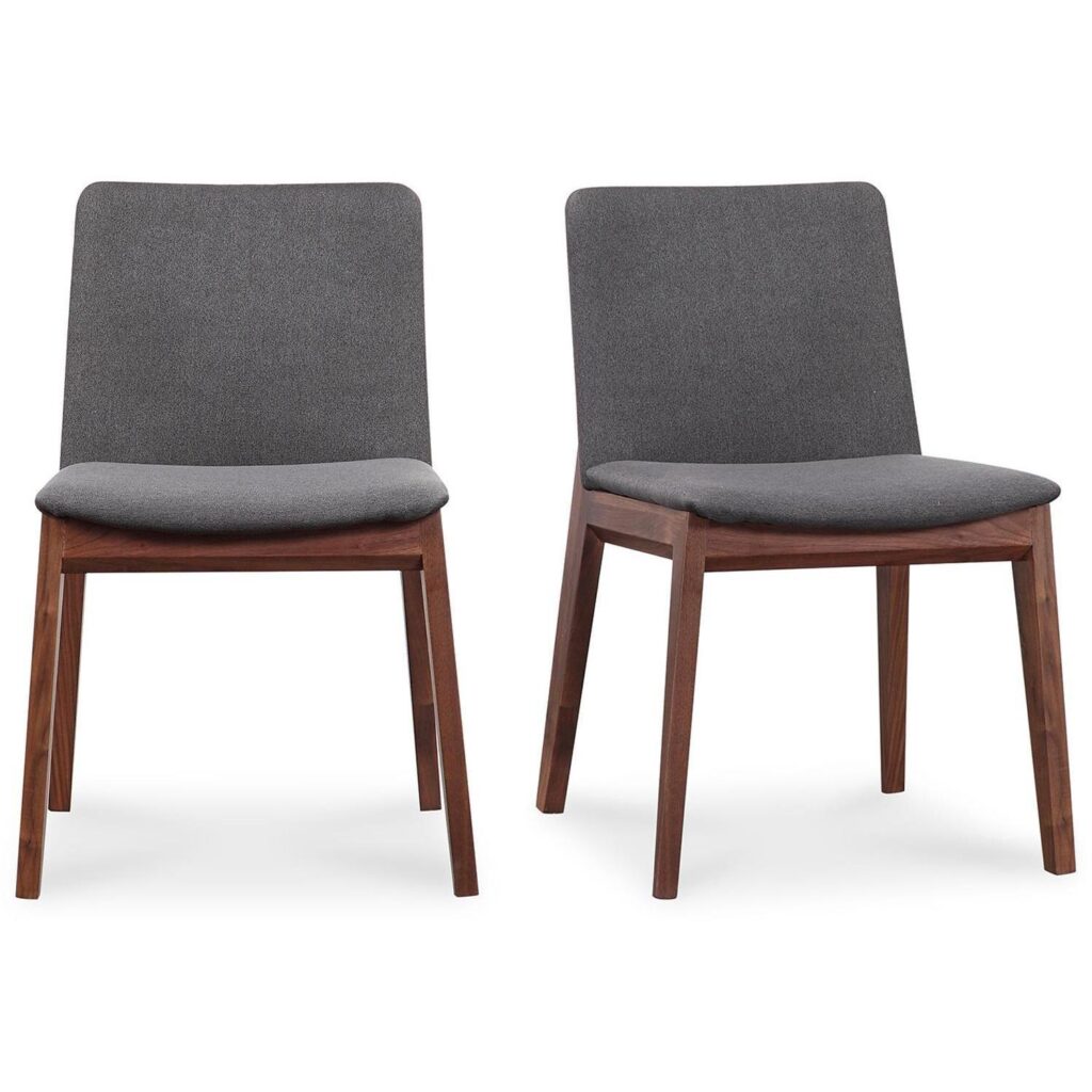 Deco Dining Chair Grey (Set of 2)