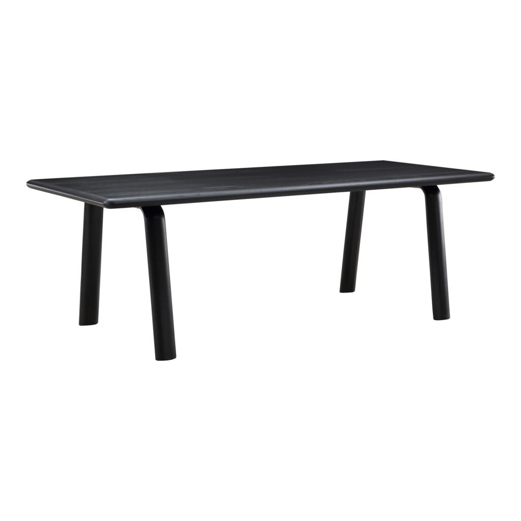 Malibu Dining Table Black Ash - Image 2