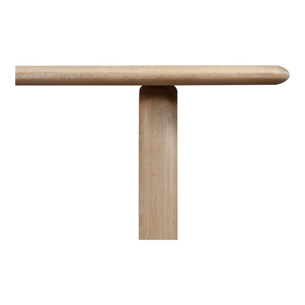 Malibu Dining Table White Oak - Image 5