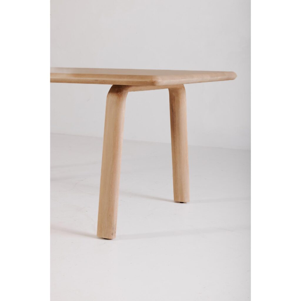 Malibu Dining Table White Oak - Image 8