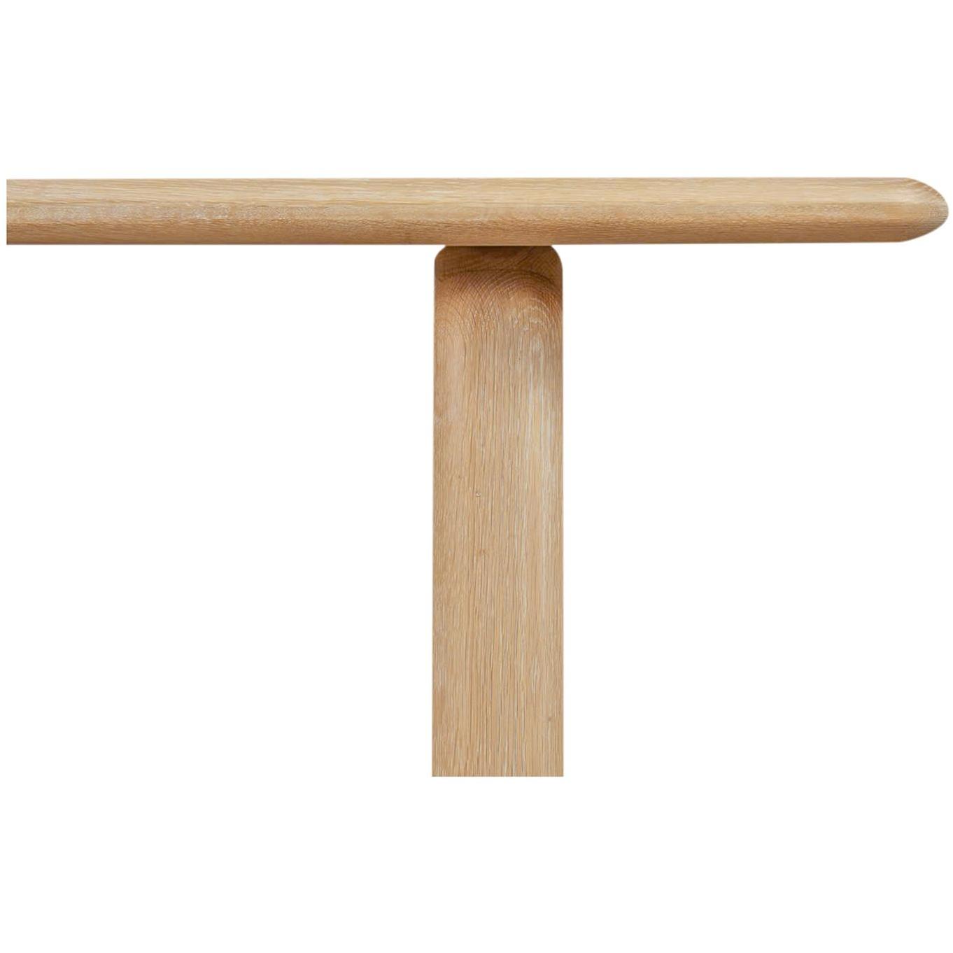 Malibu Dining Table White Oak 6 Malibu Dining Table White Oak - Image 6