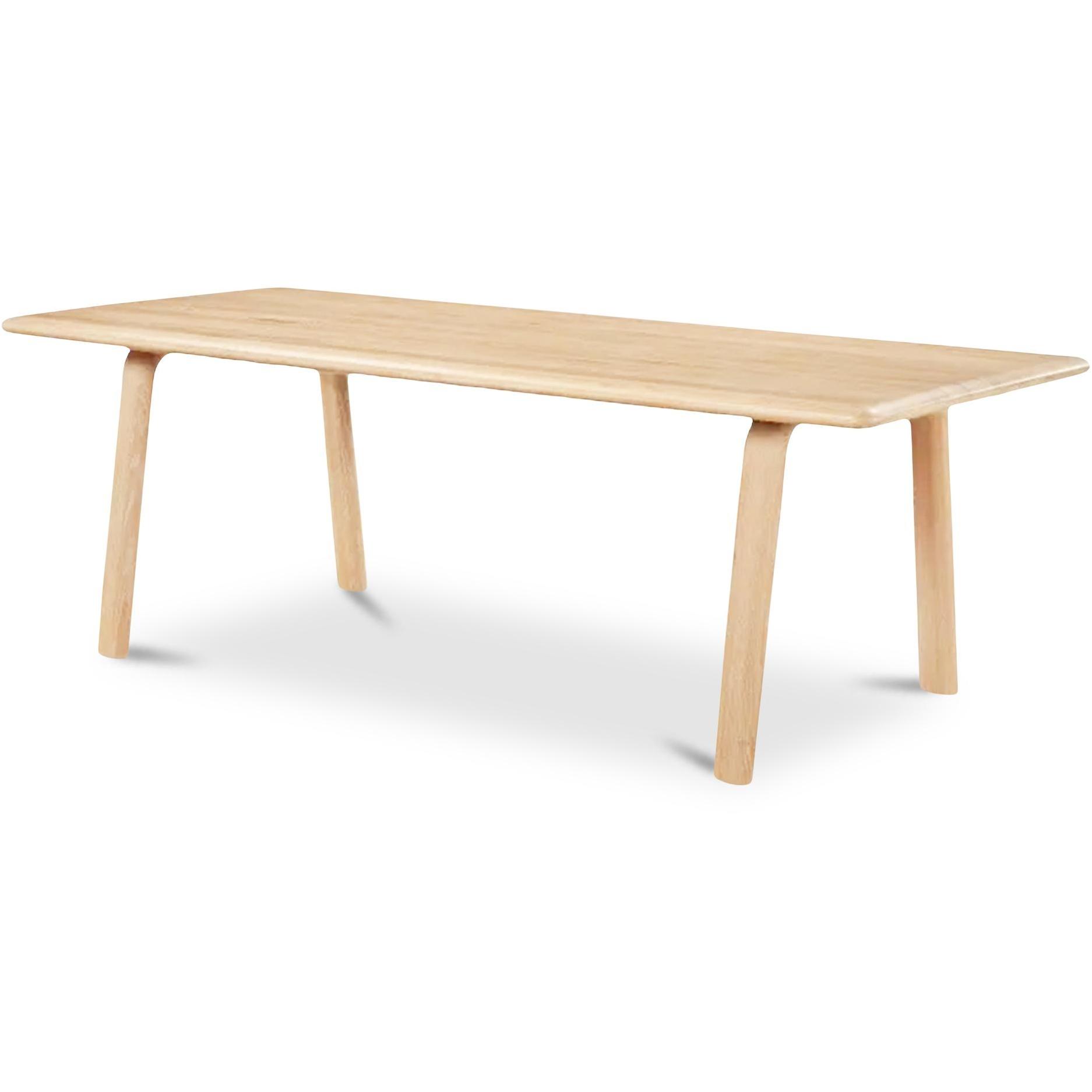 Malibu Dining Table White Oak 3 Malibu Dining Table White Oak - Image 3