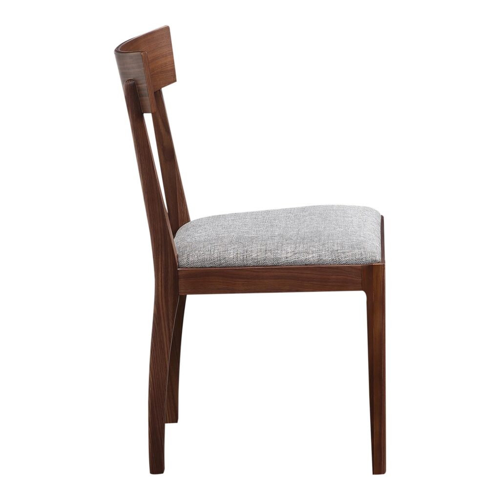 Leone Dining Chair Walnut (Set of 2) - Image 6