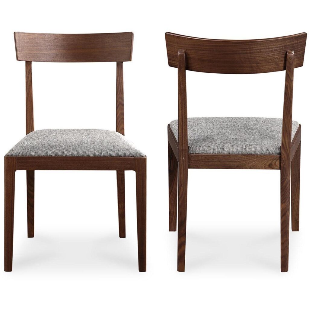 Leone Dining Chair Walnut (Set of 2) - Image 3