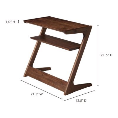 Sakai Accent Table Walnut BC-1093-03 BC 1093 03 70