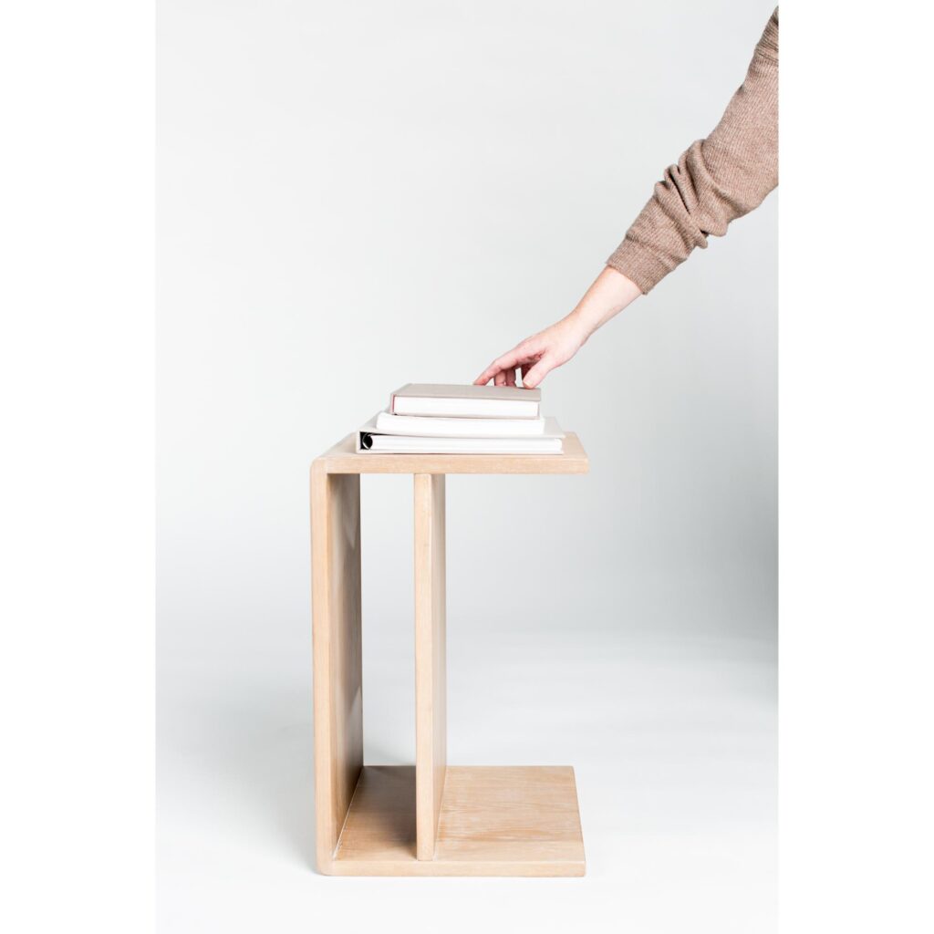 Hiroki Accent Table White Oak - Image 5