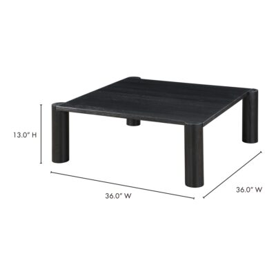 Post Coffee Table Black BC-1096-02-0 BC 1096 02 70