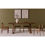 Silas Dining Table Walnut Brown BC-1097-24-0 BC 1097 24 50