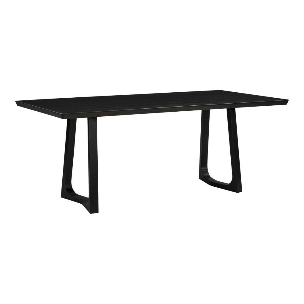 Silas Dining Table Black Ash - Image 2