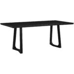 Silas Dining Table Black Ash BC-1099-02-0 BC 1099 02 01