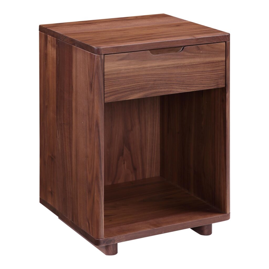 Osamu Walnut Nightstand - Image 2