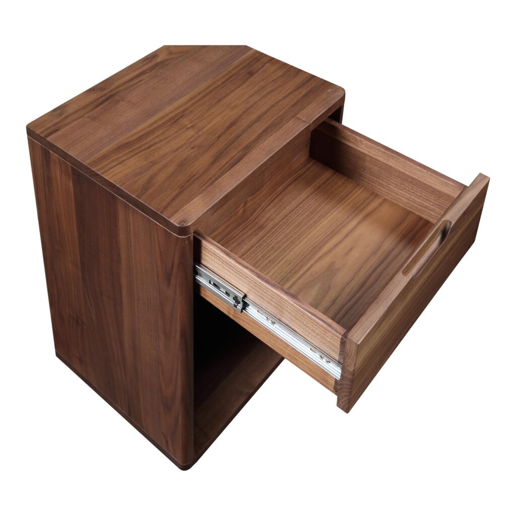 Osamu Walnut Nightstand - Image 6