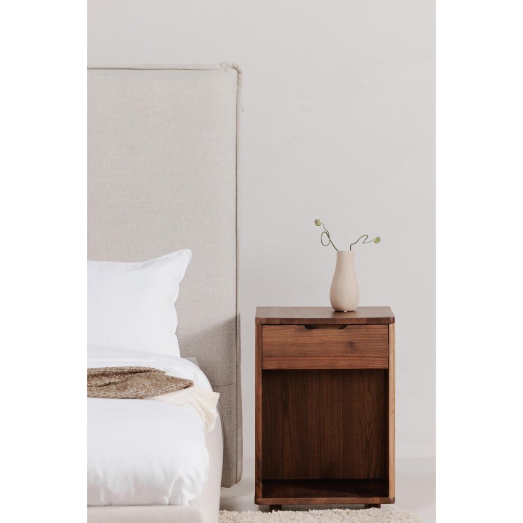 Osamu Walnut Nightstand - Image 7