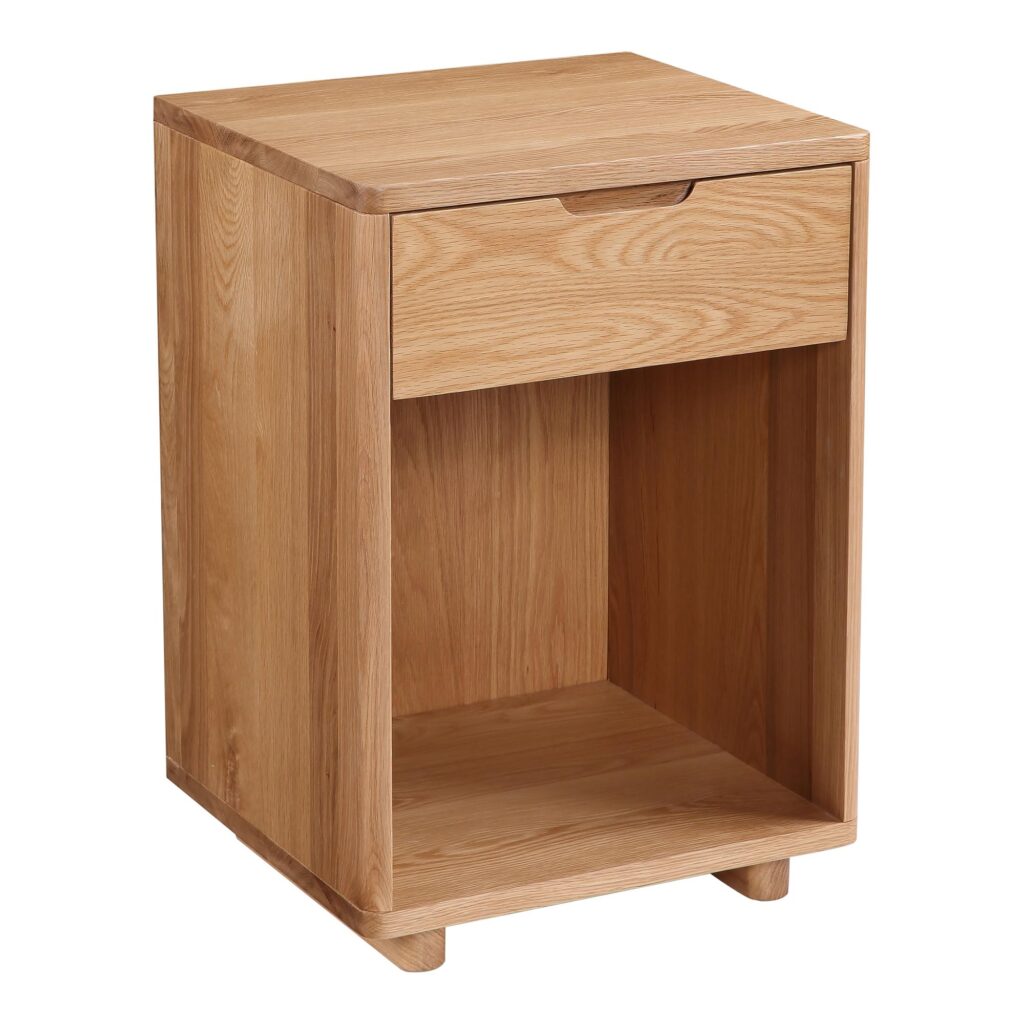 Osamu Oak Nightstand - Image 2