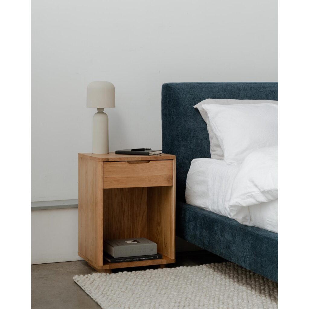 Osamu Oak Nightstand - Image 7