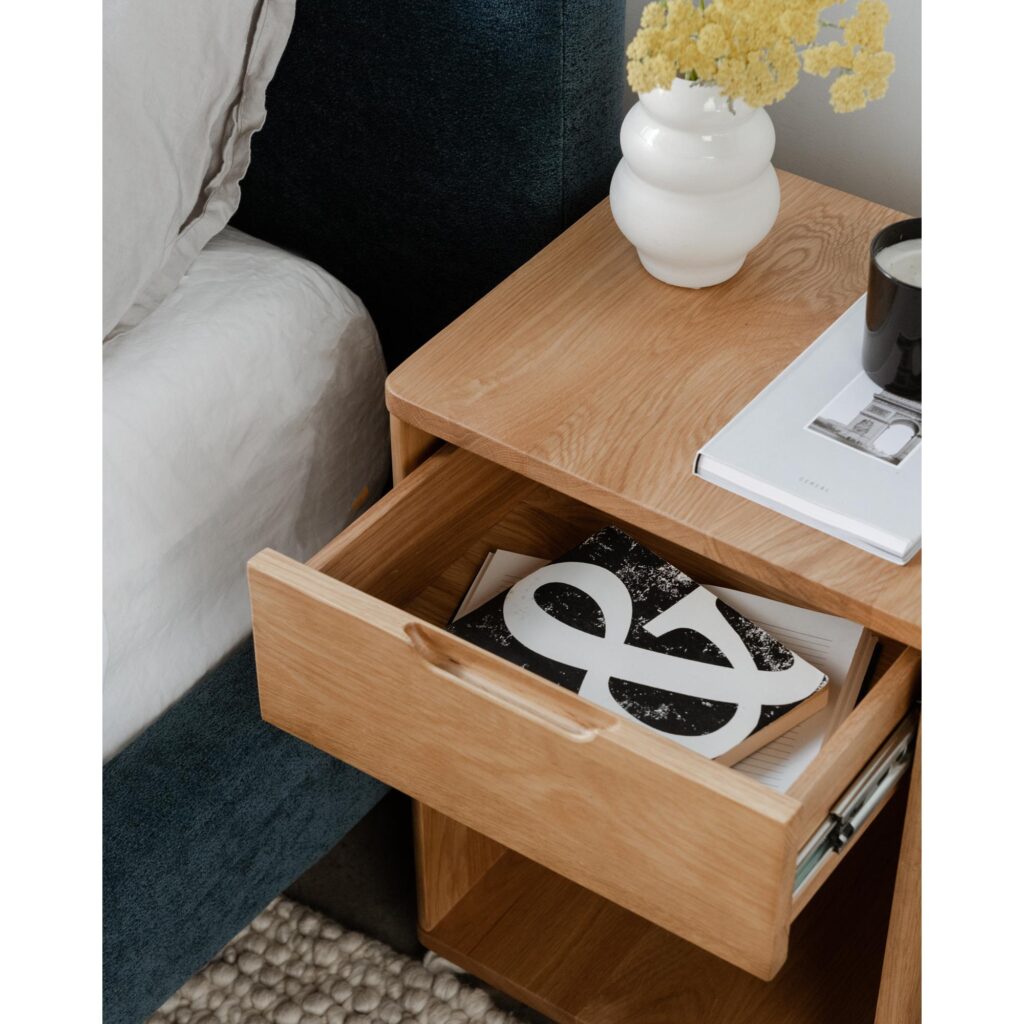 Osamu Oak Nightstand - Image 8