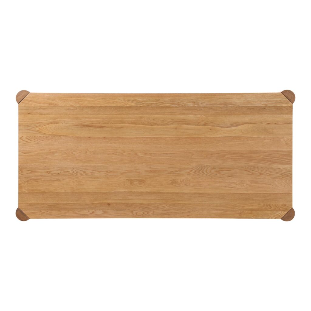 Post Dining Table Oak Natural - Image 4