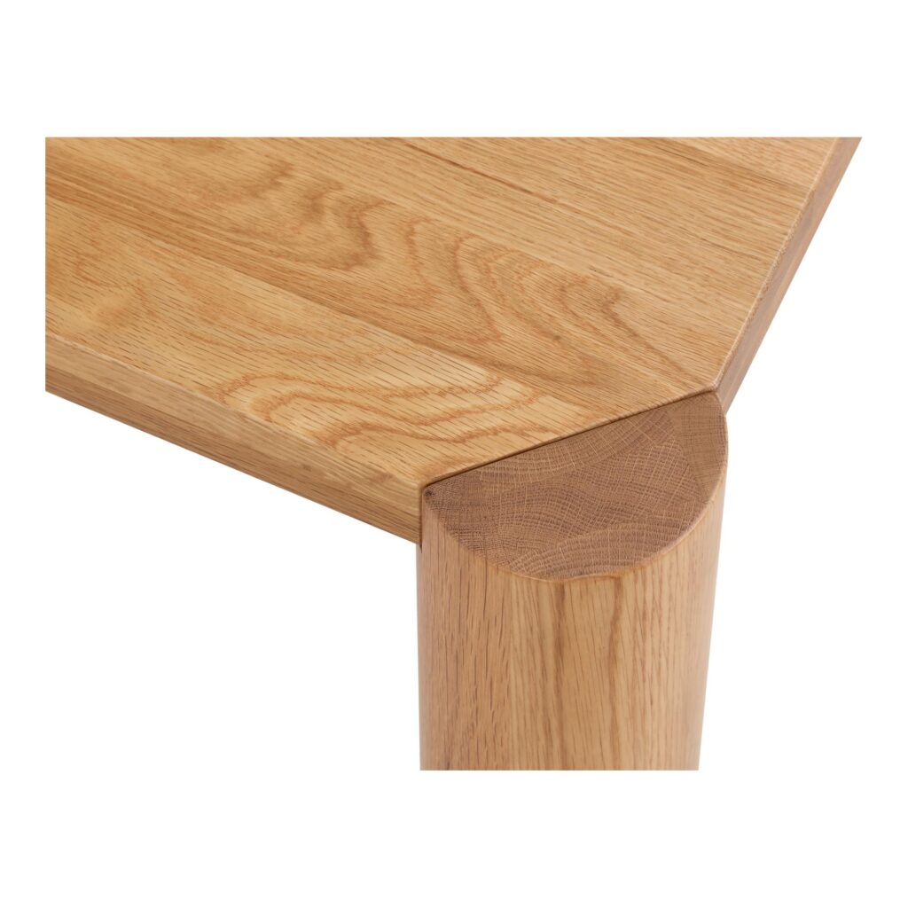 Post Dining Table Oak Natural - Image 6