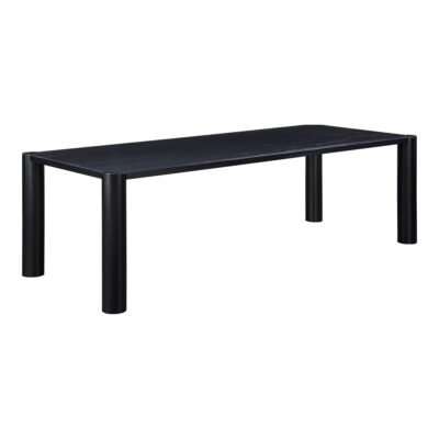 Post Dining Table Large Oak Black BC-1112-02-0 BC 1112 02 01