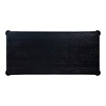 Post Dining Table Large Oak Black 12 Post Dining Table Large Oak Black BC-1112-02-0 BC 1112 02 04