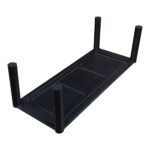 Post Dining Table Large Oak Black 13 Post Dining Table Large Oak Black BC-1112-02-0 BC 1112 02 05