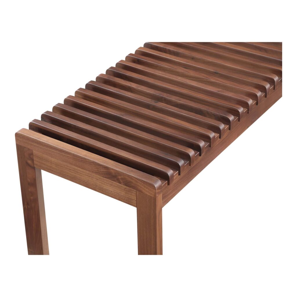 Rohe Bench Walnut Brown - Image 5