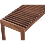 Rohe Bench Walnut Brown BC-1114-03 BC 1114 03 04