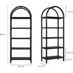 Eero Bookcase Black 23 Eero Bookcase Black BC-1115-02 BC 1115 02 70