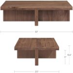 Folke Coffee Table Walnut BC-1116-03 BC 1116 03 70 dim