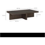 Folke Rectangular Coffee Table Dark Brown BC-1116-21 BC 1116 21 70