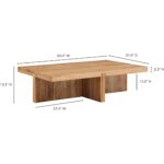 Folke Rectangular Coffee Table Natural BC-1116-24 BC 1116 24 70