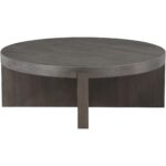 Folke Round Coffee Table Dark Brown BC-1117-21 BC 1117 21 01