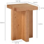 Folke Side Table Natural BC-1118-24 BC 1118 24 70