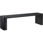 Post Small Dining Bench Black BC-1120-02-0 BC 1120 02 01