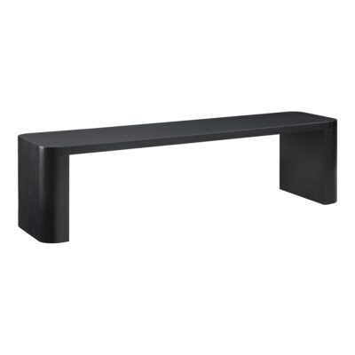 Post Small Dining Bench Black BC-1120-02-0 BC 1120 02 01