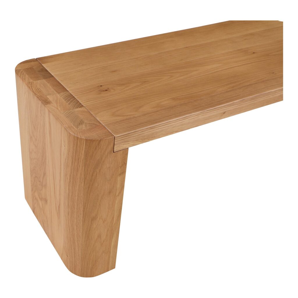 Post Small Dining Bench Natural - Image 5