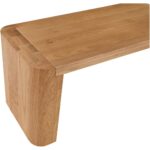 Post Small Dining Bench Natural BC-1120-24-0 BC 1120 24 04