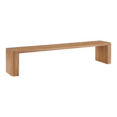 Post Large Dining Bench Natural BC-1121-24-0 BC 1121 24 01