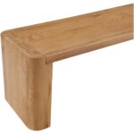 Post Large Dining Bench Natural BC-1121-24-0 BC 1121 24 04