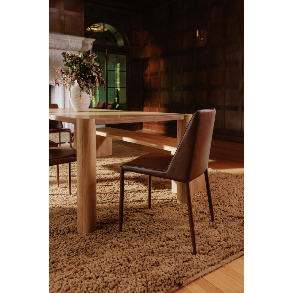 Post Large Dining Bench Natural - Image 6