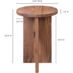 Grace Accent Table Walnut Brown BC-1122-03 BC 1122 03 70
