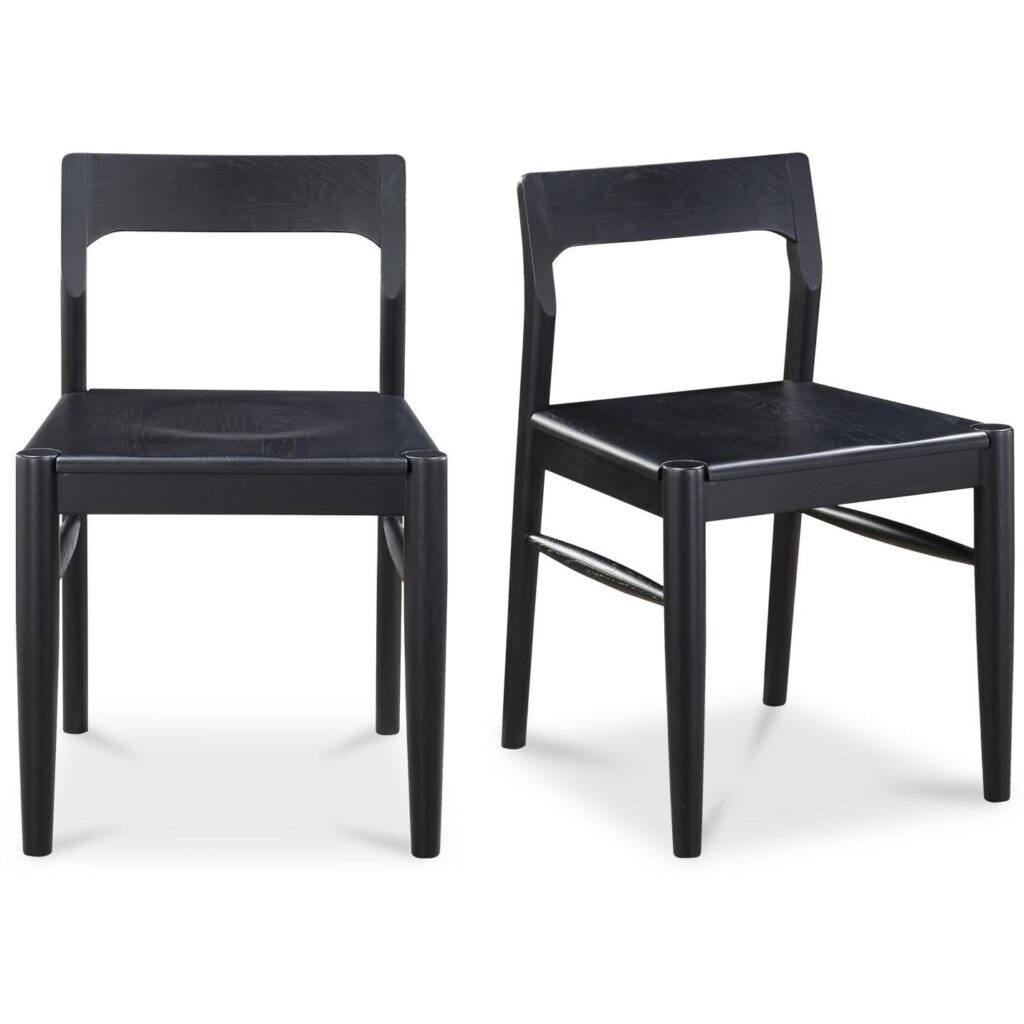 Owing Dining Chair Black-Set Of Two