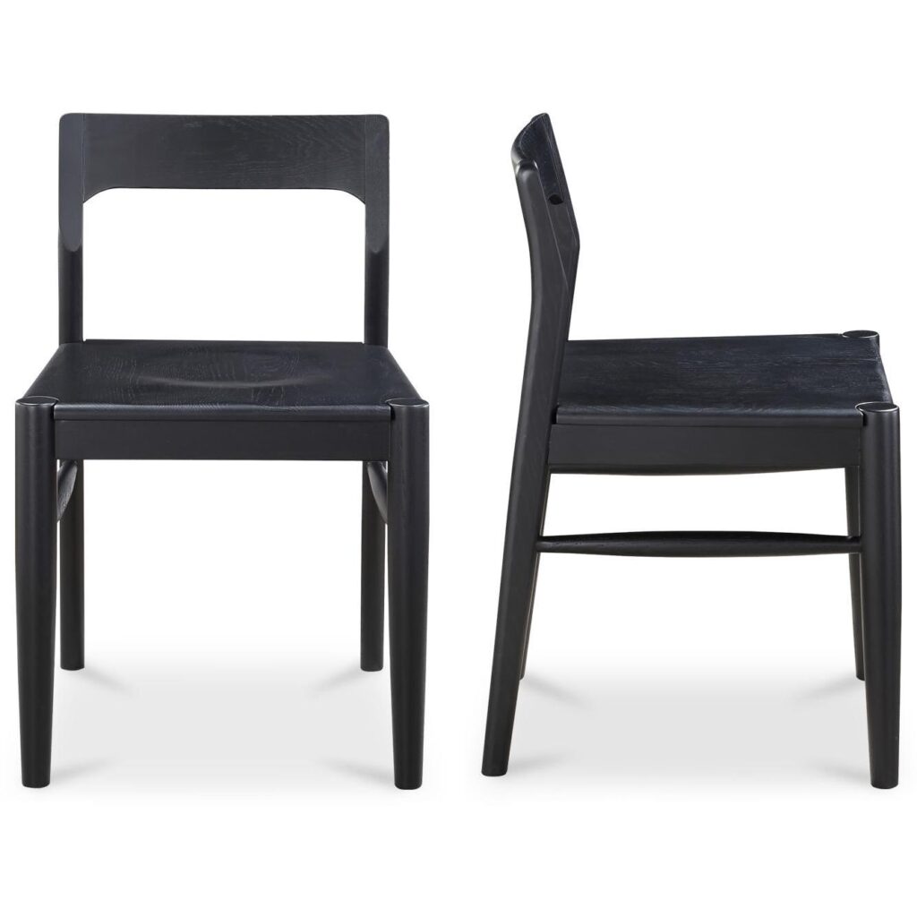 Owing Dining Chair Black-Set Of Two - Image 2